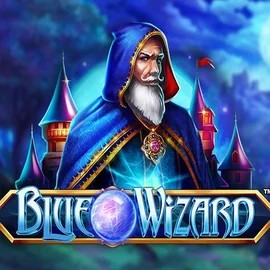 Blue Wizard slot logo by Quickspin at SpinDog CasinoBlue Wizard