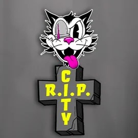 RIP City slot logo by Hacksaw Gaming at SpinDog CasinoRIP City
